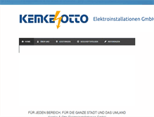 Tablet Screenshot of kemke-otto.de
